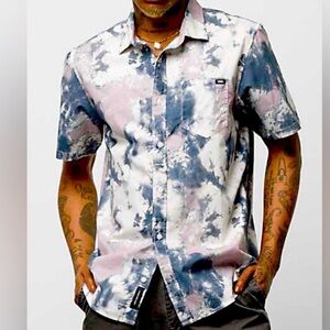 VANS Tie-Dye Classic Fit Button Down Shirt